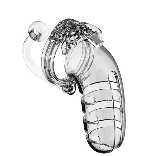 ManCage - Cage de chasteté ManCage n°12 avec plug (14cm)