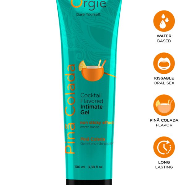 Orgie - Gel intime Lube Tube Cocktail Pina Colada 100ml