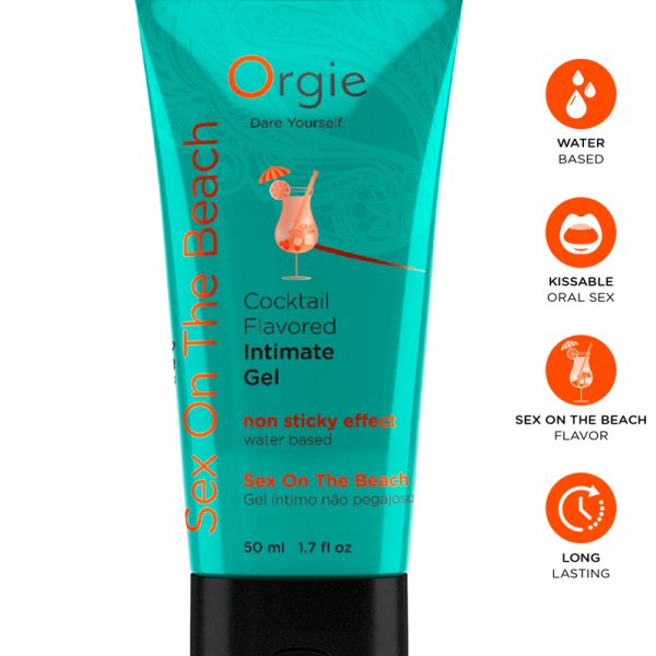 Orgie - Gel intime Lube Tube Cocktail Sex On The Beach 50ml