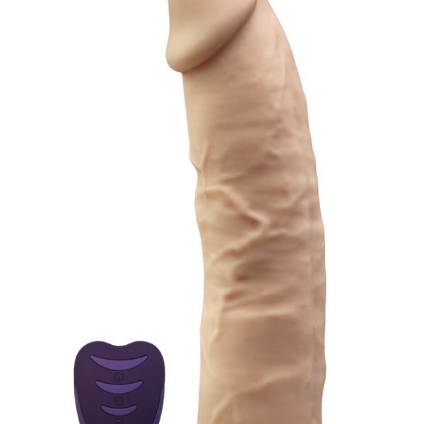 SilexD - Vibro réaliste télécommandé 17,5 cm