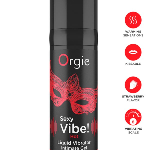 Orgie - Gel d'excitation Sexy Vibe Hot Liquid Vibrator 15ml