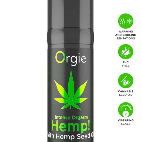 Orgie - Gel intime d'excitation Hemp Intense Orgasm 15ml