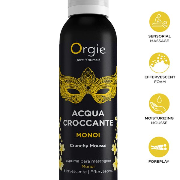 Orgie - Mousse de massage effervescente Monoi 150ml