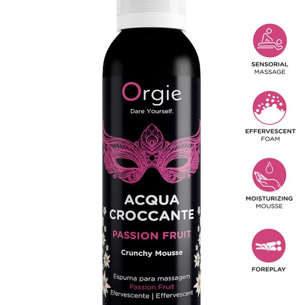 Orgie - Mousse de massage effervescente Fruit de la Passion 150ml