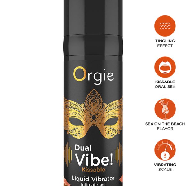 Orgie - Gel d'excitation Dual Vibe Sex On The Beach Liquid Vibrator 15ml